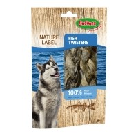 Friandises pour pour chien - Peau de cabillaud Naturel Label  Bubimex