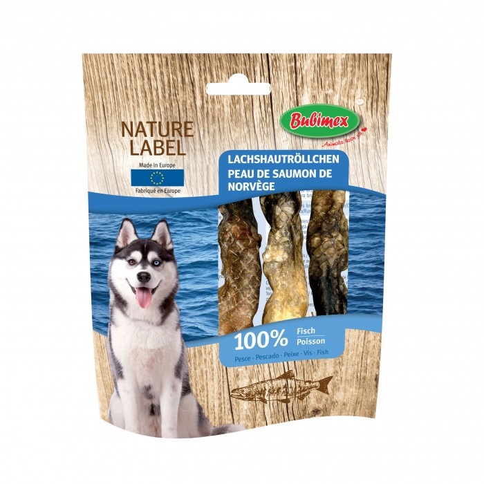 Nature Label Peau de saumon de Norvège