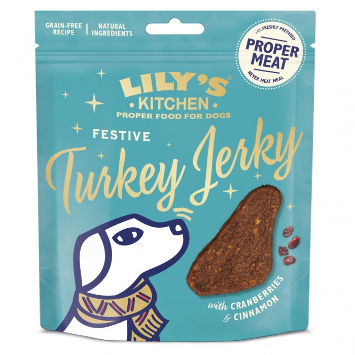 Friandise & complément - Jerky à la dinde de Noël pour chiens
