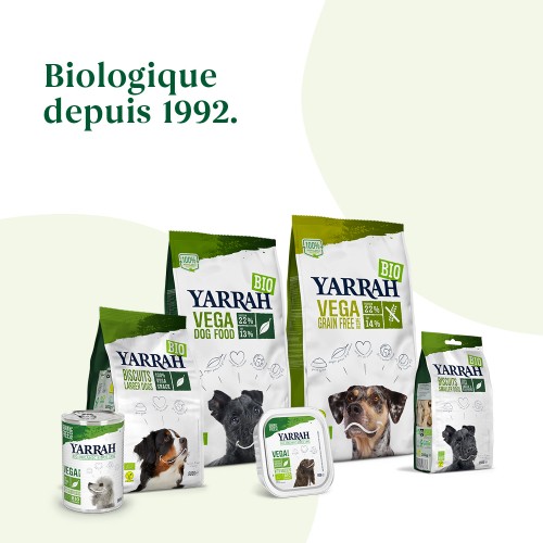 Friandise & complément - Yarrah biscuits bio végétarien pour grand chien pour chiens