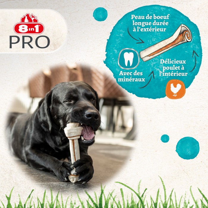 Friandise & complément - Bâtonnets à mâcher 8in1 Pro Dental Stick pour chiens