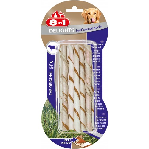 Friandise & complément - Sticks à mâcher Delights Twisted pour chiens