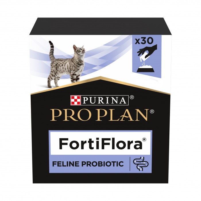 Friandise & complément - Pro Plan FortiFlora en Poudre - Probiotiques pour chat pour chats