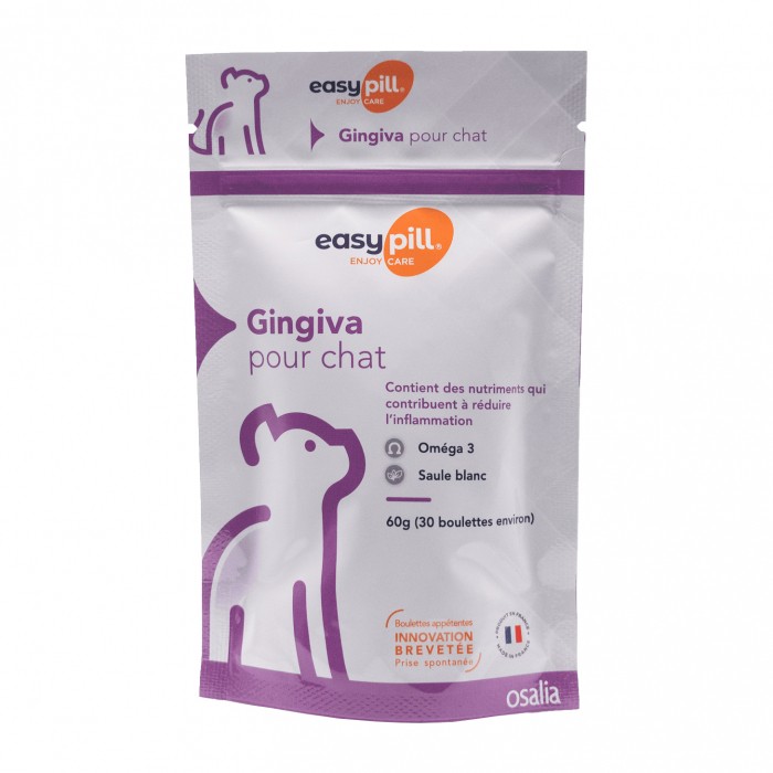 Easypill Chat Gingiva Aliment Complementaire Pour Chat Wanimo
