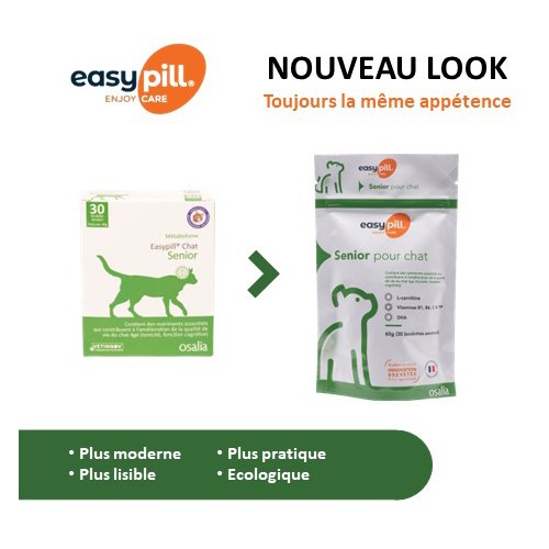 Sélection Made in France - Easypill Chat Senior pour chats