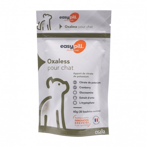 Easypill Chat Oxalaless : Aliment complémentaire pour chat - Wanimo
