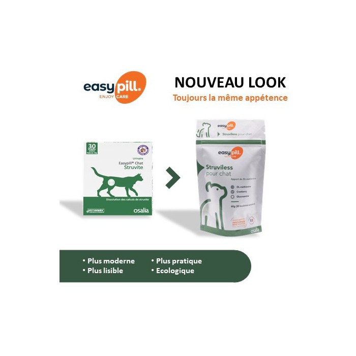 Friandise & complément - Easypill Chat Struviless pour chats