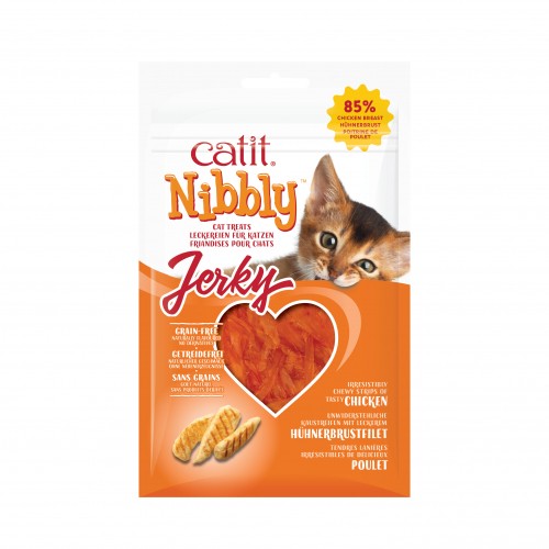 Friandise & complément - Nibbly Jerky pour chats