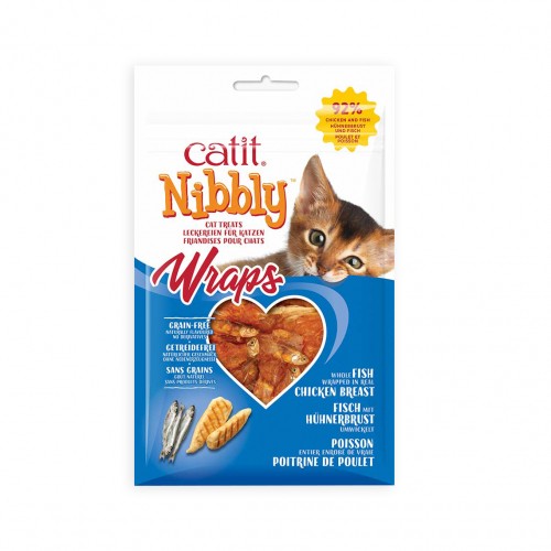 Friandise & complément - Nibbly Wraps pour chats