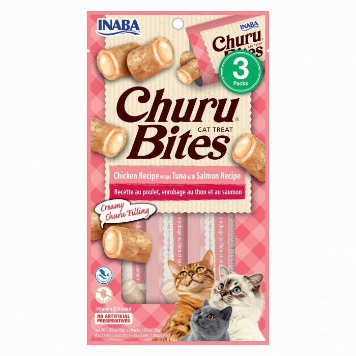 Friandise & complément - Inaba Churu Bites - Friandises cœur coulant pour chat pour chats