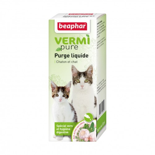 Sélection Printemps - Vermipure purge liquide pour chat pour chats