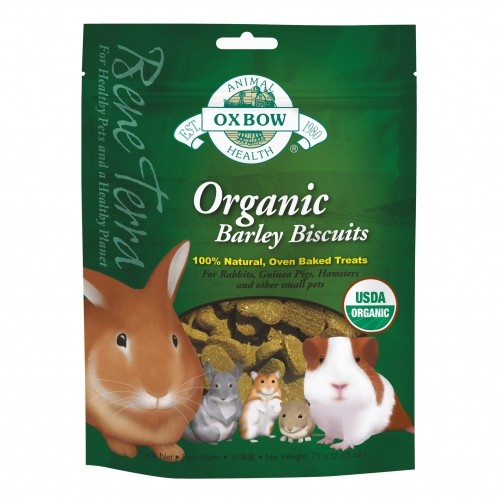 Friandise et complément  - Organic Barley Biscuits pour rongeurs