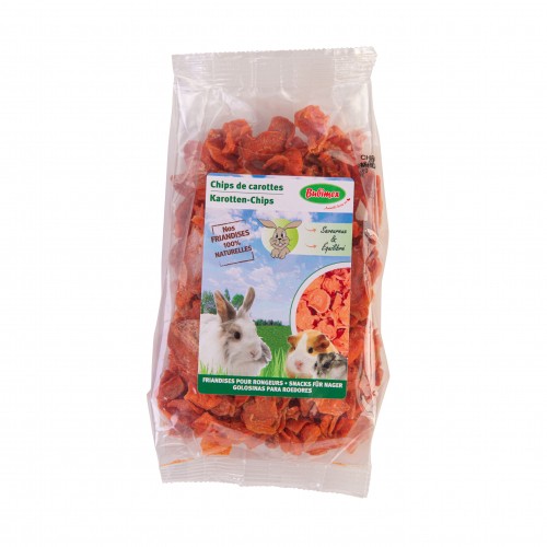Friandise et complément  - Chips de carottes pour rongeurs