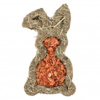 Friandises pour lapins et petits rongeurs - Lapin de Pâques à grignoter Trixie