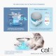 Gamelle, distributeur & fontaine - Fontaine connectée Pixi 2L pour chats