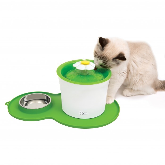 Gamelle, distributeur & fontaine - Set de table Peanut pour chats