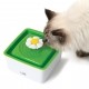 Gamelle, distributeur & fontaine - Fontaine Mini Flower 1,5L pour chats