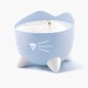 Gamelle, distributeur & fontaine - Fontaine Pixi 2,5L - Bleu pâle pour chats