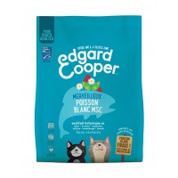 Croquettes pour chat - Edgard & Cooper, Merveilleux poisson blanc MSC pour chat Adulte Sans céréales