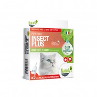 Antiparasitaire pour chat - Pipettes Insect Plus Bio Naturly's