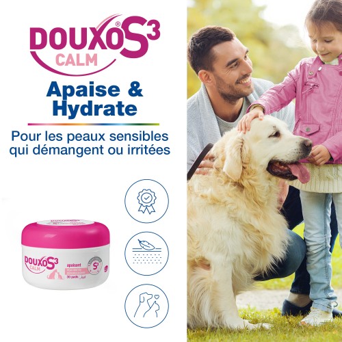 Hygiène dentaire, soin du chien - Douxo S3 Calm Pads pour chiens