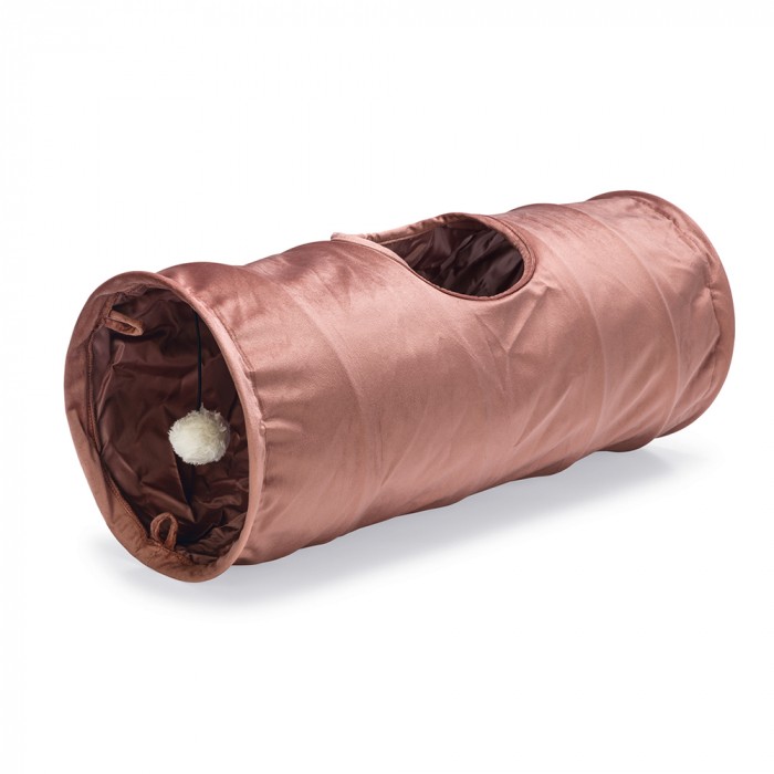 Jouet pour chat - Tunnel Cylla Rose pour chats