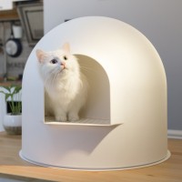 Maison de toilette pour chat - L'Igloo Pidan Studio
