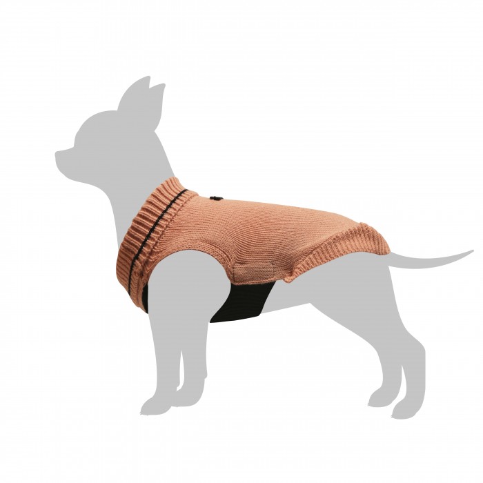 Pull Basic Rose Clair pour chien