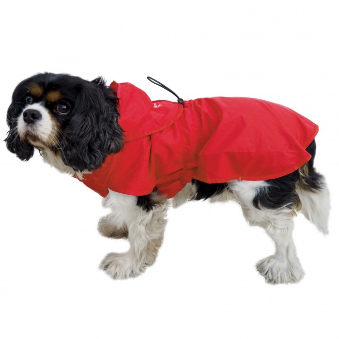 Manteau & compagnie - Imper pliable - Rouge pour chiens