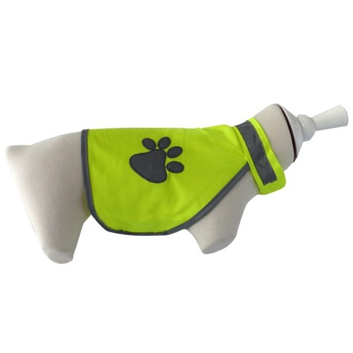 Animaux Chiens Vêtements & accessoires Accessoires Fluo Accessoires Dossard jaune fluo chien 