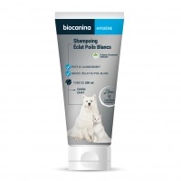 Shampoing pour chien et chat - Shampoing Eclat Poils Blancs Biocanina