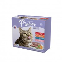 Pâtées pour chat - Repas Plaisir - Multipack Terrines Chat Adulte Stérilisé - 12 x 100g Repas Plaisir