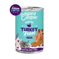 Pâtée en boîte pour chien - Edgard & Cooper Pâtée en boîte Édition Festive – Pâtée pour chien adulte Pâtée sans céréales Adulte