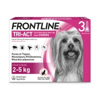 Pipettes antiparasitaire pour chien - Frontline Tri-act chien FRONTLINE
