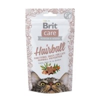 Friandises pour chat - Snack Hairball, prévention des boules de poils Brit Care