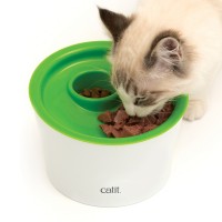 Accessoire repas pour chat - Distributeur d'aliments Multi Feeder Cat It