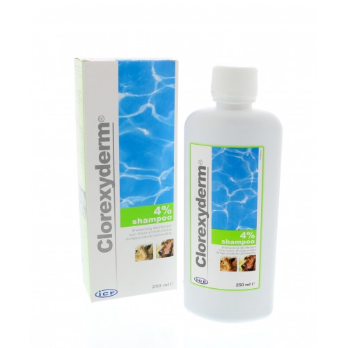 Shampooing et toilettage - Chlorexyderm shampooing 4% pour chiens