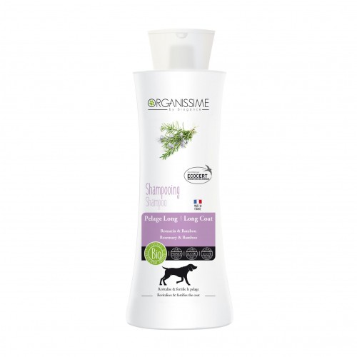 Shampooing et toilettage - Shampooing Pelage Long Organissime pour chiens