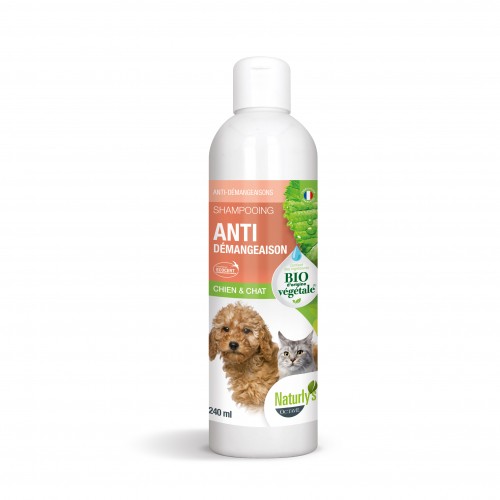 Shampooing et toilettage - Shampooing Bio anti-démangeaisons pour chiens