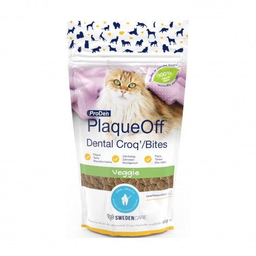 Soin et hygiène du chat - PlaqueOff Chat - Dental Croq’ - Veggies  pour chats