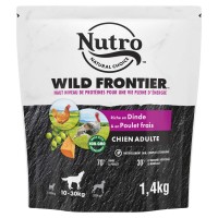 Croquettes pour chien - Nutro Wild Frontier moyen chien adulte à la dinde et au poulet frais Nutro