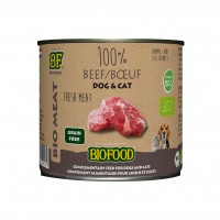 Aliment complémentaire pour chien et chat  - Biofood 100% viande BIO 100% viande BIO
