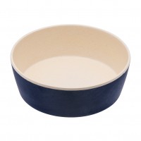 Gamelle pour chien - Gamelle Classic Bamboo Navy Beco
