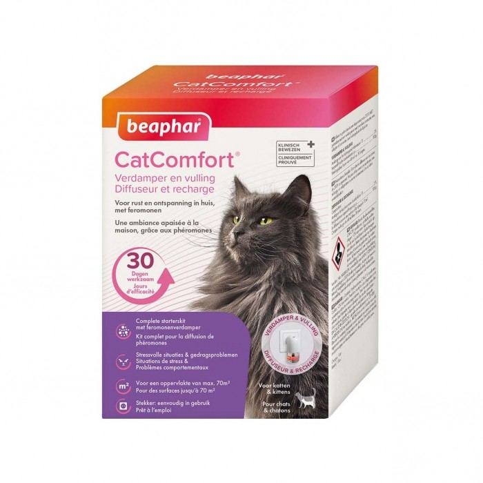 Stress, comportement chat - Diffuseur CatComfort® pour chats