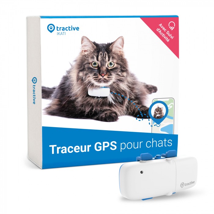 Collier et traceur GPS pour chats