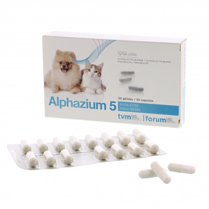 Stress, comportement chat - Alphazium® 5 pour chats