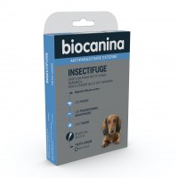 Antiparasitaire pour chien - Pipettes Insectifuge naturel Biocanina