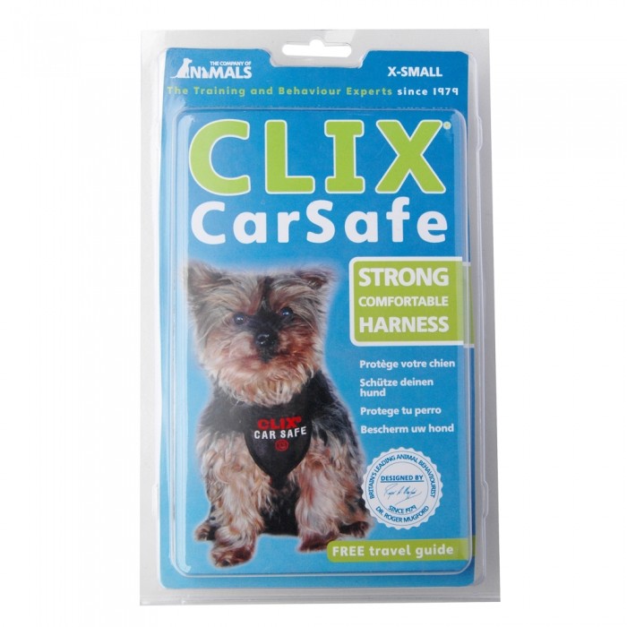 Transport du chien - Harnais de voiture Clix Car Safe pour chiens